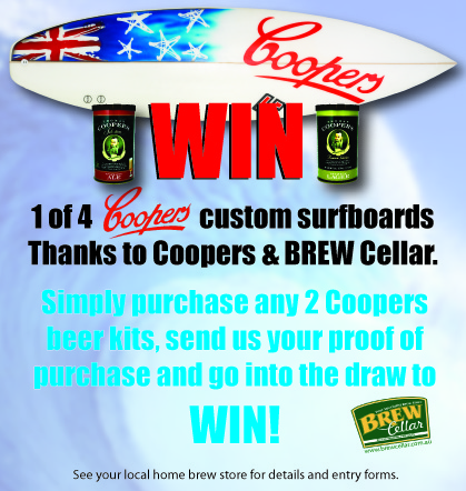 Coopers Surfboard Promo